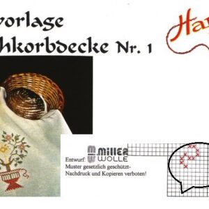 Zählvorlage Weihkorbdecke Nr1